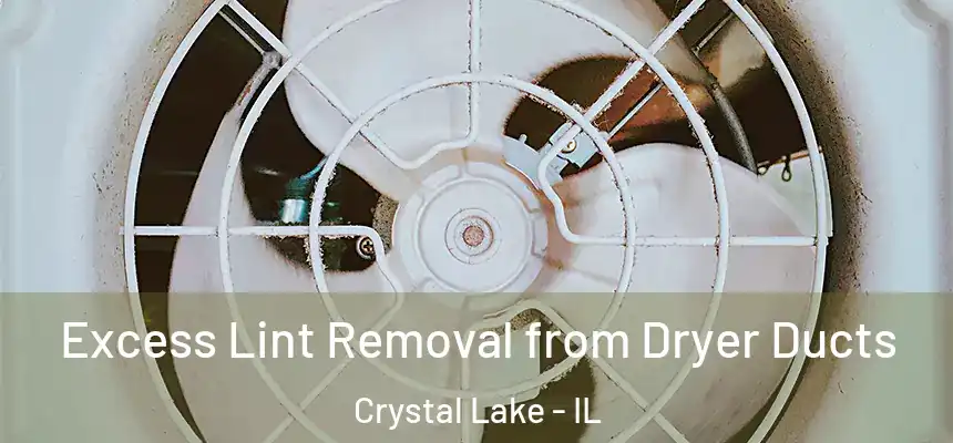 Excess Lint Removal from Dryer Ducts Crystal Lake - IL